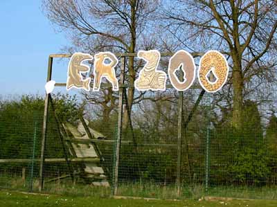 Chester Zoo sign