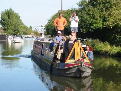 The boat arriveth