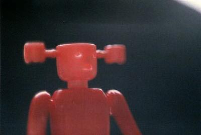Scary plastic man